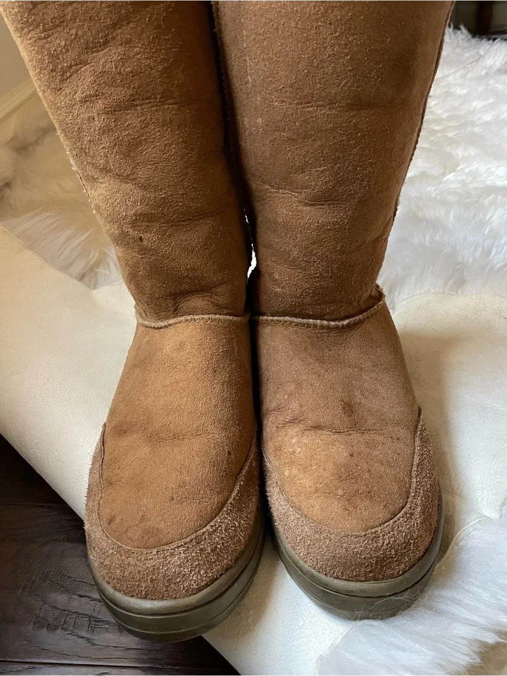 Vintage | Ultra rare UGG Australia men’s ultra tall chestnut boots